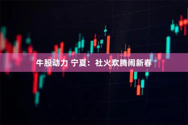 牛股动力 宁夏：社火欢腾闹新春